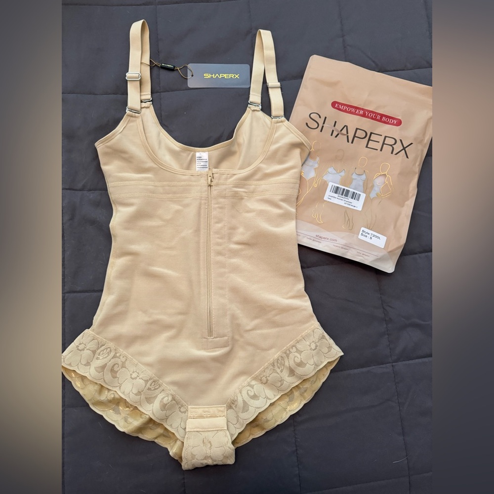 Tan Shapewear Intimates with Compression Fit